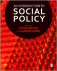 Image for An Introduction to Social Policy