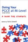 Image for Doing Your PGCE at M-level