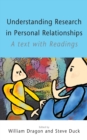 Image for Understanding research in personal relationships: a text with readings
