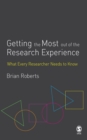 Image for The researcher&#39;s experience of research