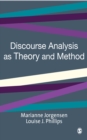 Image for Discourse analysis: as theory and method