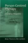 Image for Person-centred therapy: a European perspective