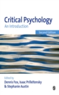 Image for Critical Psychology: An Introduction