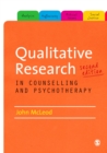 Image for Qualitative research in counselling and psychotherapy