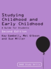 Image for Studying childhood and early childhood: a guide for students