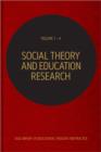Image for Social Theory and Education Research