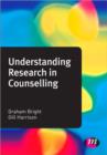 Image for Understanding research in counselling
