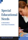 Image for Special educational needs: a resource for practitioners