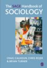 Image for The SAGE handbook of sociology