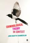 Image for Criminological Theory in Context