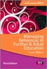 Image for Managing behaviour in further and adult education