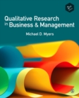 Image for Qualitative research in business &amp; management