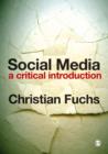 Image for Social media: a critical introduction