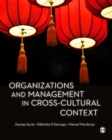 Image for Organizations and management in cross-cultural context