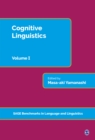 Image for Cognitive linguistics