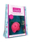 Image for Stitch Craft Create Rolled Felt Rose Corsage Kit