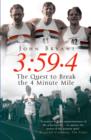 Image for 3-59.4: the quest to break the four-minute mile