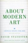 Image for About modern art: critical essays 1948-2000