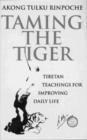 Image for Taming the tiger: Tibetan teachings for improving daily life.