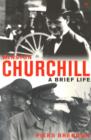 Image for Winston Churchill: a brief life