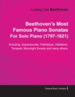 Image for Beethoven&#39;s Most Famous Piano Sonatas Including