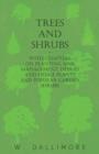 Image for Trees and Shrubs - With Chapters on Planting and Management, Hedges and Hedge Plants and Popular Garden Shrubs