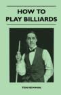 Image for How to Play Billiards