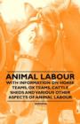 Image for Animal Labour - With Information on Horse Teams, Ox Teams, Cattle Sheds and Various Other Aspects of Animal Labour