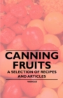 Image for Canning Fruits - A Selection of Recipes and Articles