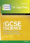 Image for Edexcel GCSE Science: ActiveLearn 50 User Pack : Science, Additional Science and Extension Units