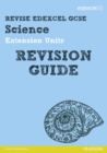 Image for Revise Edexcel: Edexcel GCSE Science Extension Units Revision Guide