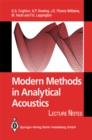 Image for Modern Methods in Analytical Acoustics: Lecture Notes