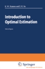 Image for Introduction to optimal estimation