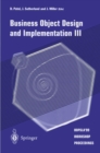 Image for Business object design and implementation III: OOPSLA 99 Workshop proceedings
