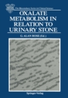 Image for Oxalate Metabolism in Relation to Urinary Stone