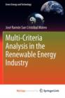 Image for Multi Criteria Analysis in the Renewable Energy Industry