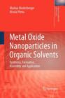 Image for Metal Oxide Nanoparticles in Organic Solvents