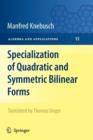 Image for Specialization of Quadratic and Symmetric Bilinear Forms