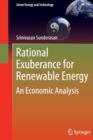 Image for Rational Exuberance for Renewable Energy : An Economic Analysis
