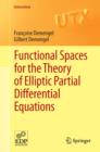 Image for Functional Spaces for the Theory of Elliptic Partial Differential Equations