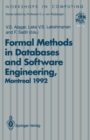 Image for Formal Methods in Databases and Software Engineering: Proceedings of the Workshop on Formal Methods in Databases and Software Engineering, Montreal, Canada, 15-16 May 1992