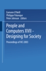 Image for People and Computers XVII - Designing for Society: Proceedings of HCI 2003