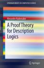 Image for Proof Theory for Description Logics