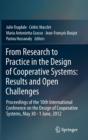 Image for From research to practice in the design of cooperative systems  : results and open challenges