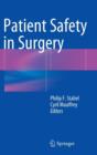 Image for Patient safety in surgery