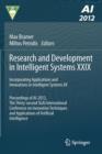 Image for Research and Development in Intelligent Systems XXIX