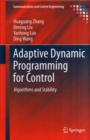 Image for Adaptive Dynamic Programming for Control