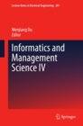 Image for Informatics and Management Science IV : 207