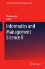 Image for Informatics and management science.