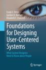 Image for Foundations for Designing User-Centered Systems